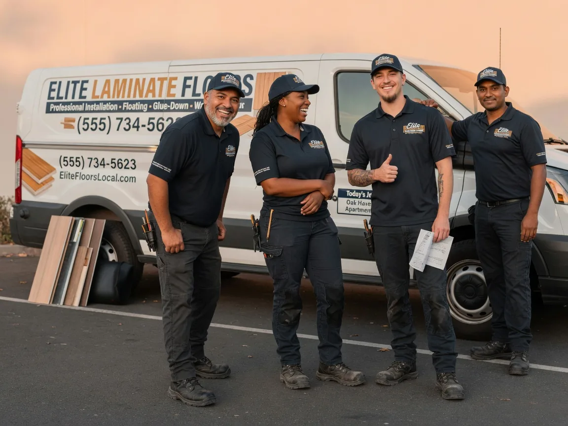 Laminate flooring installation company in Hamburg, IL